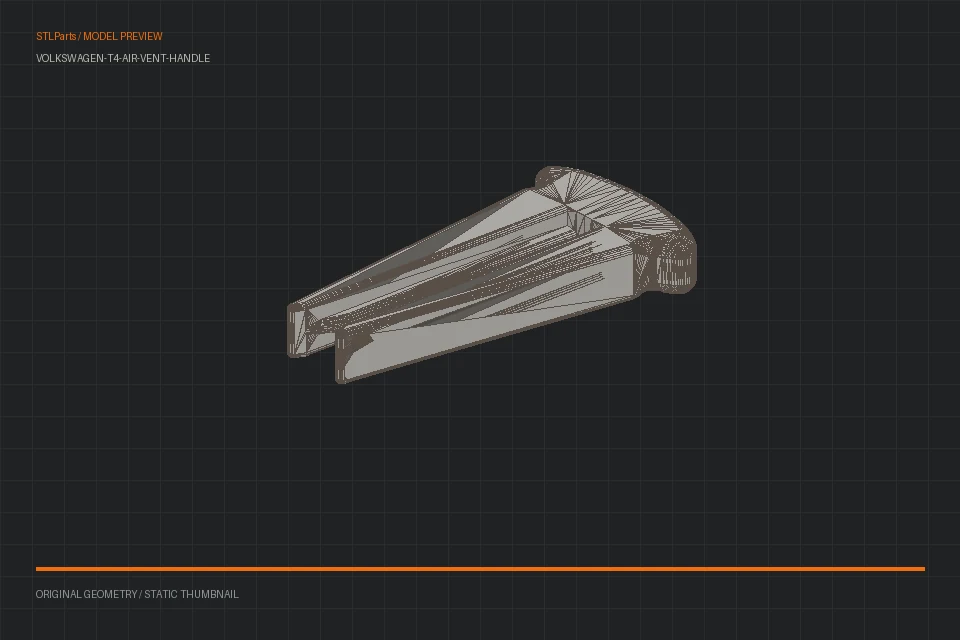 Volkswagen T4 Air Vent Handle thumbnail